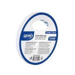 Banda dublu adeziva SPREE 12mm x 25m