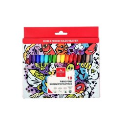 Markere colorate KOH-I-NOOR TEEANAGE, 18 culori