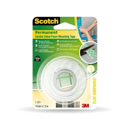 Banda dublu adeziva pentru montare 19 mm x 1,5 m Scotch