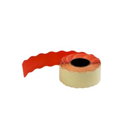 Rola pret 26×16 mm, 1000 buc, rosu