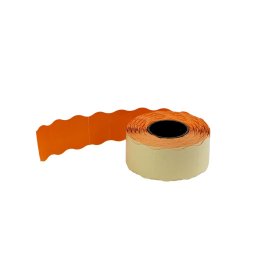 Rola pret 26×16 mm, 1000 buc, portocaliu