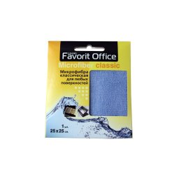 Laveta microfibra 25 x 25 cm, Favorit Office