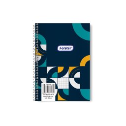 Caiet cu spirala Forster, A5, 100 file