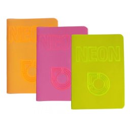 Caiet A4 matematica NEON PP 42 file, 80 g/mp