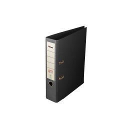 Biblioraft A4 80 mm PP/PP FSC Ubers, negru