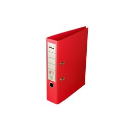 Biblioraft A4 80 mm PP/PP FSC Ubers, rosu