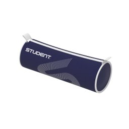 Penar tip etui Student ICO, bleumarin/alb