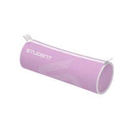 Penar tip etui Student ICO, roz/alb
