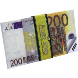 Notes 70 pagini, hartie 90 g/mp, 200 EURO