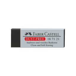 Radieră creion dust free neagra 20 Faber-Castell