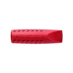 Radieră capac grip 2001 roșie/albastră Faber-Castell, 2 buc/set