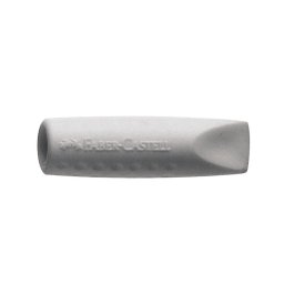 Radieră capac grip 2001 gri Faber-Castell, 2 buc/set