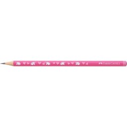 Creion grafit HB triunghiular Faber-Castell, unicorni
