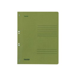 Dosar carton color cu capse 1/1, A4, 250 g/mp, Falken, verde