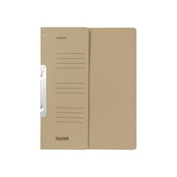 Dosar carton color încopciat 1/2, A4, 250 g/mp, Falken, gri