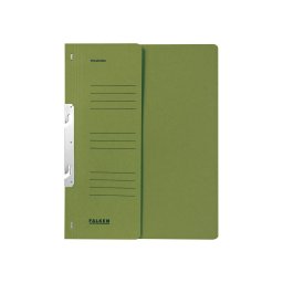 Dosar carton color încopciat 1/2, A4, 250 g/mp, Falken, verde