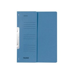 Dosar carton color încopciat 1/2, A4, 250 g/mp, Falken, albastru
