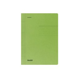 Dosar carton color cu șină A4, 250 g/mp, Falken, verde