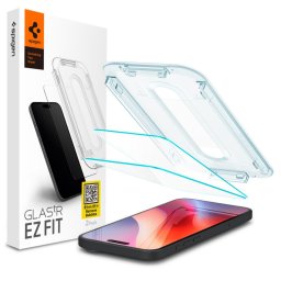 Pachet x2 Folie sticla iPhone 16 Pro iPhone 17 iPhone 17 Pro Spigen - Glas.tR EZ-FIT transparenta