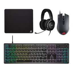 CORSAIR CH-9226F65-NA 4in1 cu cablu gamer set US engleză negru