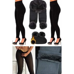 Set 3 Colanti Imblaniti L-6XL
