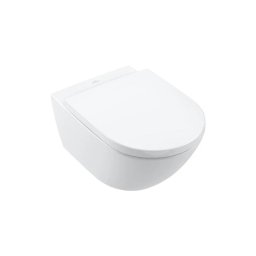 Villeroy & Boch SUBWAY 4670TS01 - vas WC suspendat cu capac SoftClose, din ceramică, alb