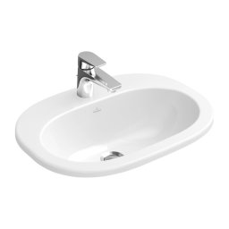 Villeroy & Boch 41615601 - Lavoar încastrat O.NOVO 56 x 40,5 cm, ceramică/alb