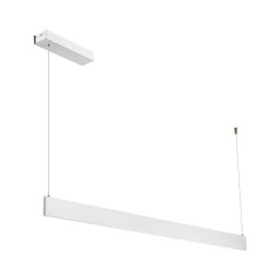Lustră suspendată pe cablu LINEA LED/36W/230V 3000/4000/5700K CRI 90 alb