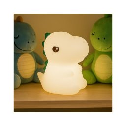 Lumină de veghe pentru copii DINO, LED RGBW reîncărcabilă și reglabilă, 1W, 5V, 1200 mAh