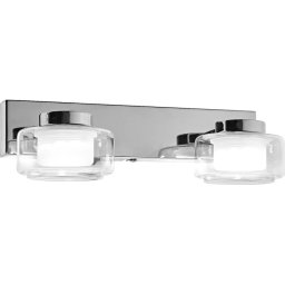 Aplică de perete LED pentru baie OSRAM ORBIS FLAME 2xLED/5,5W/230V IP44 crom