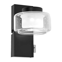 Osram - Aplică de perete pentru baie ORBIS FLAME LED/5,5W/230V IP44 neagră