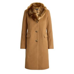 RALPH LAUREN Palton Ff Trm Reefr-Lined 297P04148002 200 brown