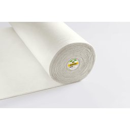 Vatelina din 93% bumbac natural pentru proiecte de croitorie, patchwork și quilting, 100 x 244 cm, 135 g, Vlieseline 276 Natural Cotton