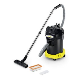 Aspirator Uscat pentru Cenusa Karcher 1.629-731.0 AD 4 Premium Fireplace Recipient 17L 600W Negru/Galben