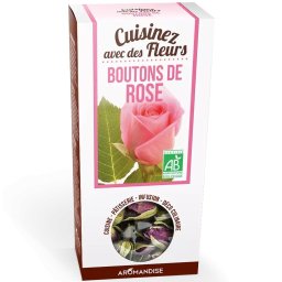 Boboci de trandafir uz culinar bio, 30g, Aromandise
