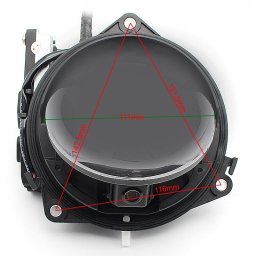 Camera marsarier flip in sigla pentru VW Passat B6, B7, Golf 6, EOS, CC, BEETLE, Polo