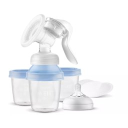 Pompa de san manuala cu recipiente de stocare, SCF430/13, Philips Avent
