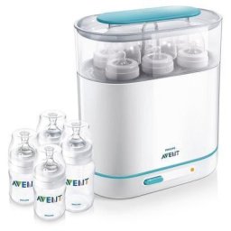 Philips AVENT Sterilizator electric 3 in 1 + 4 biberoane