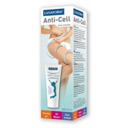 Gel anticelulitic Lanaform cu extracte de iedera, castan si cafeina