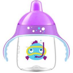 Philips AVENT Cana transparenta 12 luni 260 ml