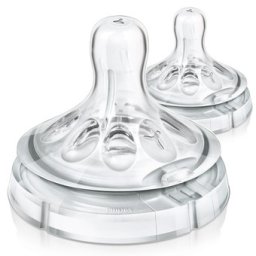 Tetina Natural cu fanta in forma de Y Philips Avent 2 buc +6 luni