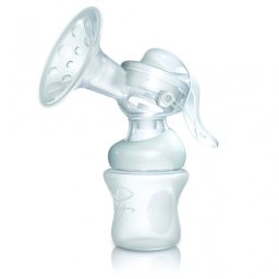 Nuby Pompa de san manuala 2 in 1 + Kit comfort