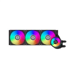 COOLER PCCooler DS360 Pro ARGB, skt. Intel si AMD, racire cu lichid, 3 x 120mm, 500 - 2200 RPM, iluminare RGB adresabil, afisaj digital, negru DA360 Pro ARGB BK (timbru verde 2.00 lei)