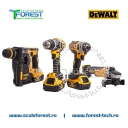 Set 4 scule electrice cu acumulatori Dewalt DCK422P3