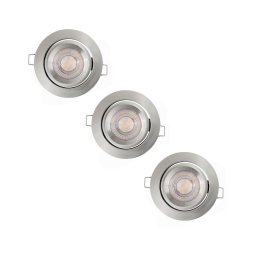 Osram - Set de 3 spoturi LED încastrate dimabile LED/4,9W/230V