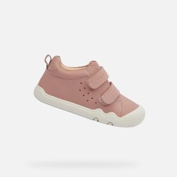 Old Pink Girls' Barefoot Sneakers Geox Steppieup - Girls
