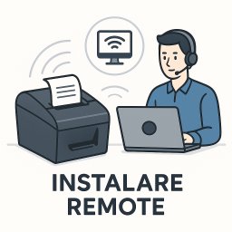 Instalare remote imprimante termice (30 de minute)