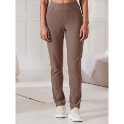 H.I.S Pantaloni gri taupe