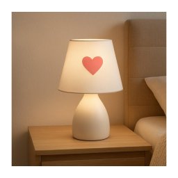ONLI - Lampă pentru copii TITTA, 1xE14, 6W, 230V, 20 cm, albă