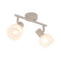 Globo PLANTA 54317-2 - Lampă spot 2xE14/40W/230V